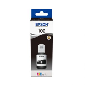 Cartucho / Botella Tinta Epson Ecotank 102 Negro original