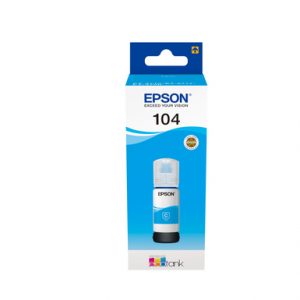 Cartucho / Botella Tinta Epson Ecotank 104 Cian original