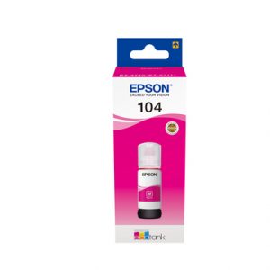 Cartucho / Botella Tinta Epson Ecotank 104 Magenta original