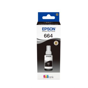 Cartucho / Botella Tinta Epson Ecotank 664 Negro original
