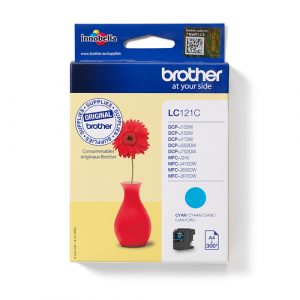 Cartucho de tinta Brother LC121C Cian Original