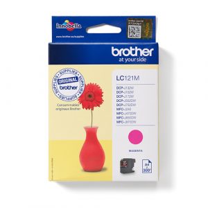 Cartucho de tinta Brother LC121M Magenta Original