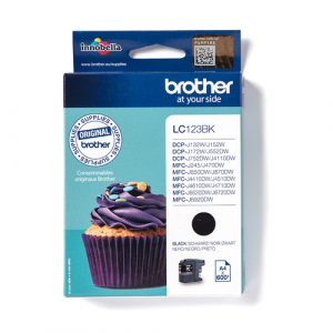 Cartucho de tinta Brother LC123BK Negro Original