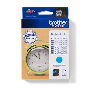 Cartucho de tinta Brother LC125XLC Cian Original XL Alta Capacidad