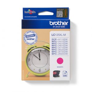 Cartucho de tinta Brother LC125XLM Magenta Original XL Alta Capacidad