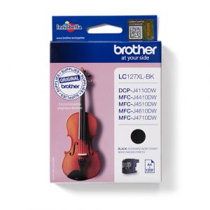 Cartucho de tinta Brother LC127XLBK Negro Original XL Alta Capacidad
