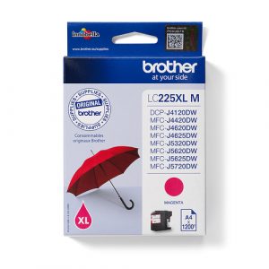 Cartucho de tinta Brother LC225XLM Magenta Original XL Alta Capacidad