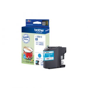 Cartucho de tinta Brother LC22UC Cian Original