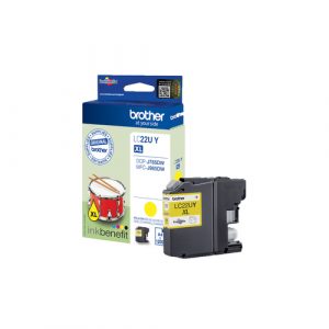 Cartucho de tinta Brother LC22UY Amarillo Original