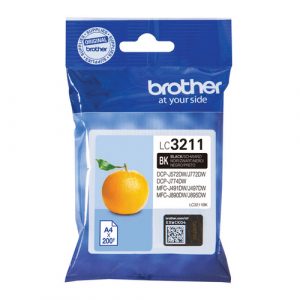 Cartucho de tinta Brother LC3211BK Negro Original