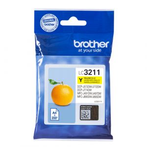 Cartucho de tinta Brother LC3211Y Amarillo Original