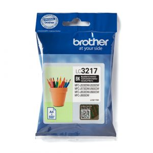 Cartucho de tinta Brother LC3217BK Negro Original