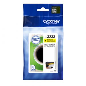 Cartucho de tinta Brother LC3233Y Amarillo Original