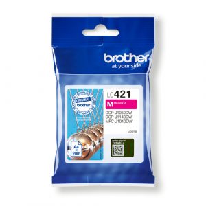 Cartucho de tinta Brother LC421M Magenta Original