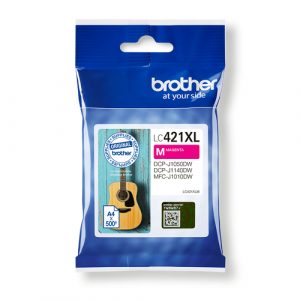 Cartucho de tinta Brother LC421XLM Magenta Original XL Alta Capacidad