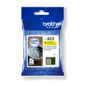 Cartucho de tinta Brother LC422Y Amarillo Original
