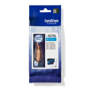 Cartucho de tinta Brother LC427XLC Cian Original XL Alta Capacidad