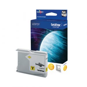 Cartucho de tinta Brother LC970Y Amarillo Original