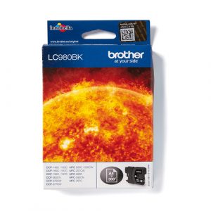 Cartucho de tinta Brother LC980BK Negro Original