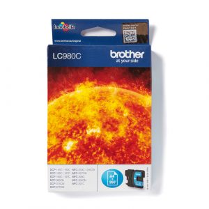 Cartucho de tinta Brother LC980C Cian Original