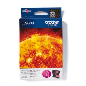 Cartucho de tinta Brother LC980M Magenta Original