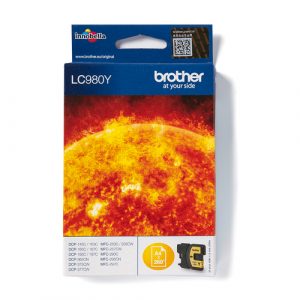 Cartucho de tinta Brother LC980Y Amarillo Original