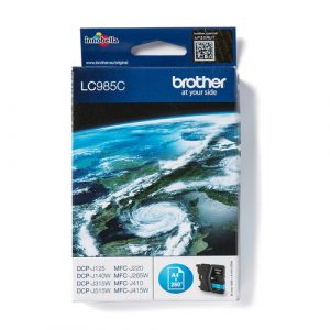 Cartucho de tinta Brother LC985C Cian Original