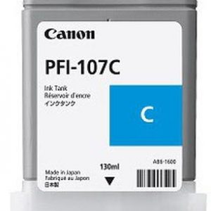 Cartucho de tinta Canon PFI107 Cian Original