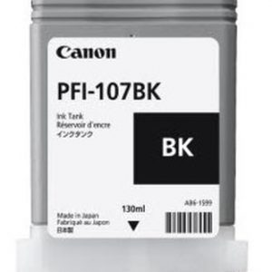 Cartucho de tinta Canon PFI107 Negro Original