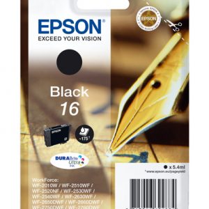 Cartucho de tinta Epson 16 (T1621) Negro original