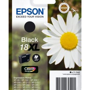 Cartucho de tinta Epson 18 XL (T1811) negro original