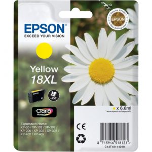 Cartucho de tinta Epson 18 XL (T1814) amarillo original