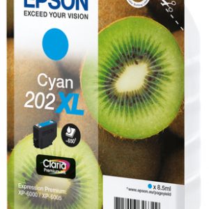 Cartucho de tinta Epson 202 XL cian original