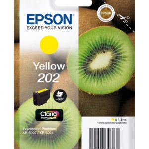 Cartucho de tinta Epson 202 amarillo original