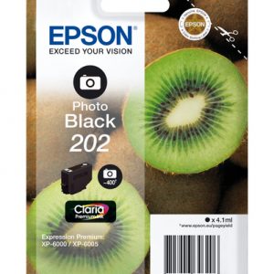 Cartucho de tinta Epson 202 negro fotografico original