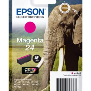 Cartucho de tinta Epson 24 (T2423) magenta original