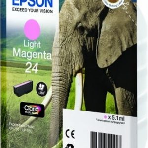 Cartucho de tinta Epson 24 (T2426) magenta claro original