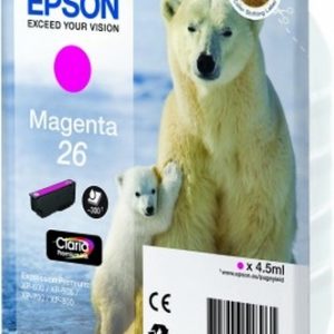 Cartucho de tinta Epson 26 (T2613) magenta original