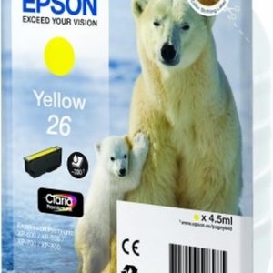 Cartucho de tinta Epson 26 (T2614) amarillo original