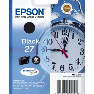 Cartucho de tinta Epson 27 (T2701) negro original