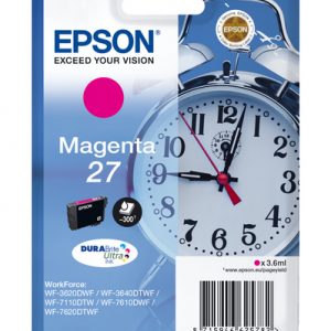 Cartucho de tinta Epson 27 (T2703) magenta original