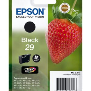 Cartucho de tinta Epson 29 (T2981) negro original