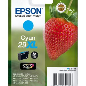 Cartucho de tinta Epson 29 XL (T2992) cian original