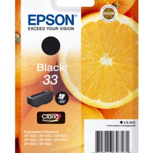 Cartucho de tinta Epson 33 (T3331) negro original