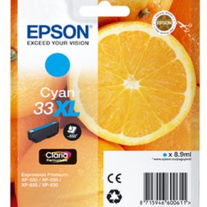 Cartucho de tinta Epson 33 XL (T3362) cian original