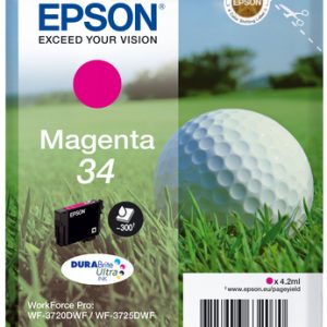 Cartucho de tinta Epson 34 (T3463) magenta original