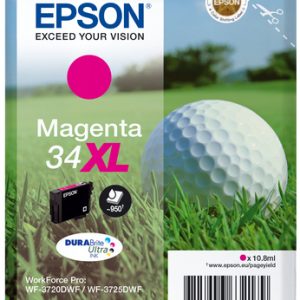 Cartucho de tinta Epson 34 XL (T3473) magenta original