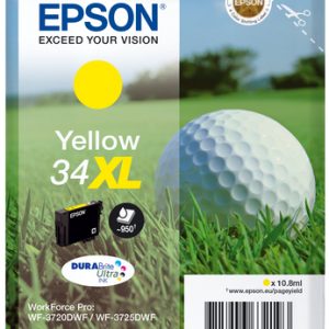 Cartucho de tinta Epson 34 XL (T3474) amarillo original