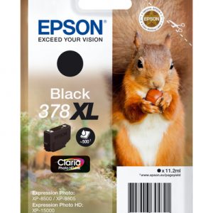 Cartucho de tinta Epson 378 XL negro original