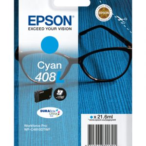 Cartucho de tinta Epson 408L cian (XL) original